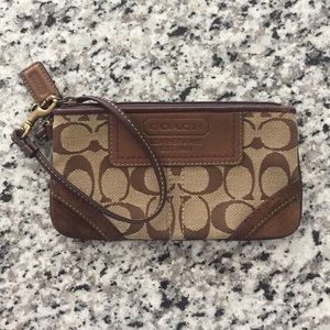 COACH wristlet